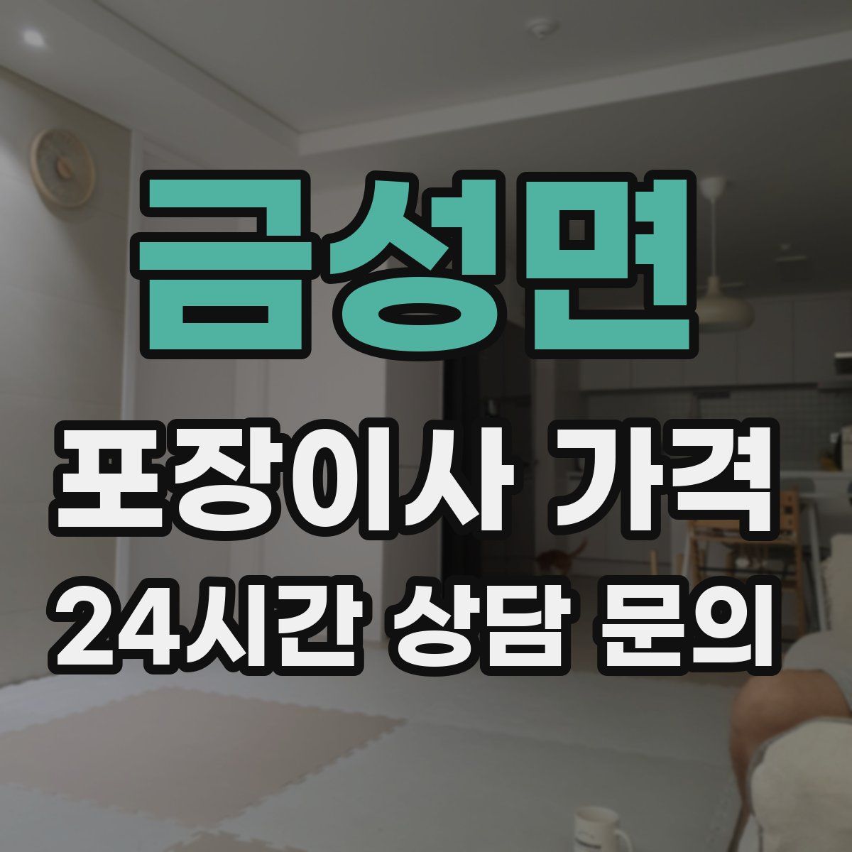 금성면 포장이사 가격