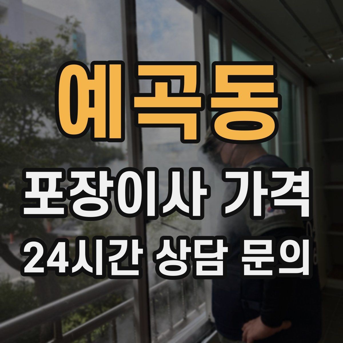 예곡동 포장이사 가격 포장 방식이 다른 경우 비교 포인트