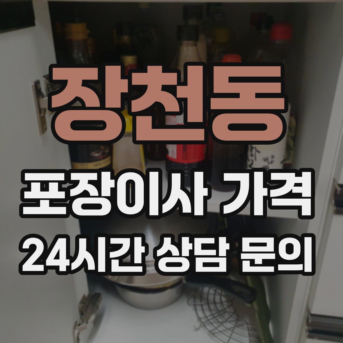 장천동 포장이사 가격