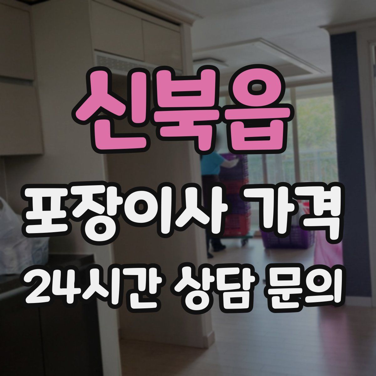 신북읍 포장이사 가격