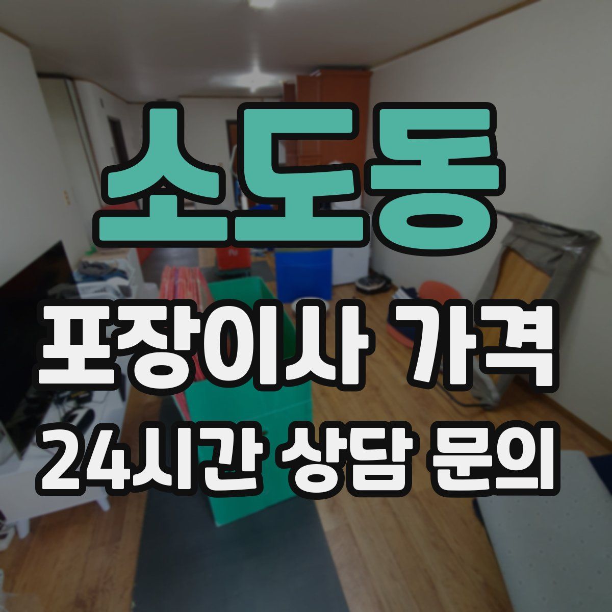 소도동 포장이사 가격