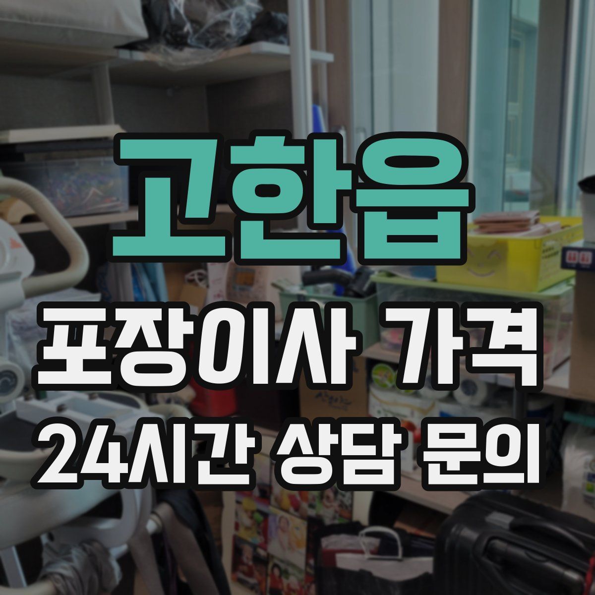 고한읍 포장이사 가격