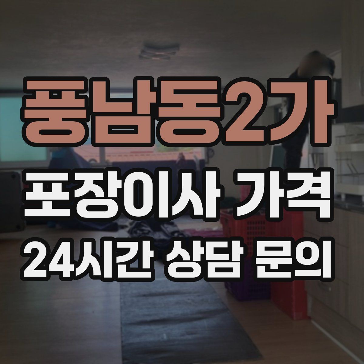 풍남동2가 포장이사 가격 냉동식품이 많을 때 이사 당일 대처