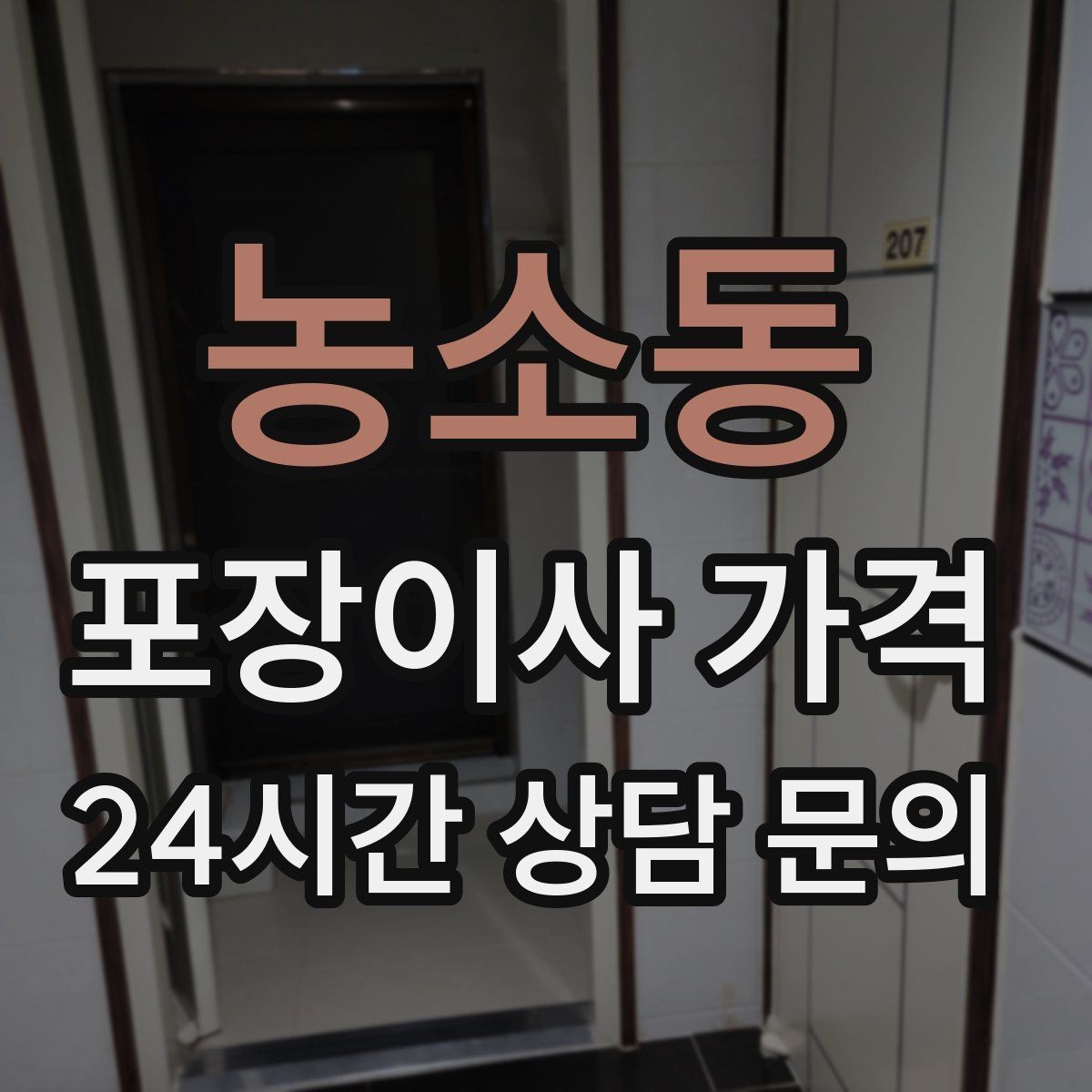 농소동 포장이사 가격 월말·손없는날에 비싸지는 이유