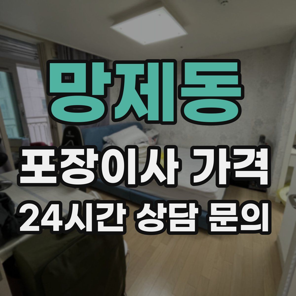 망제동 포장이사 가격