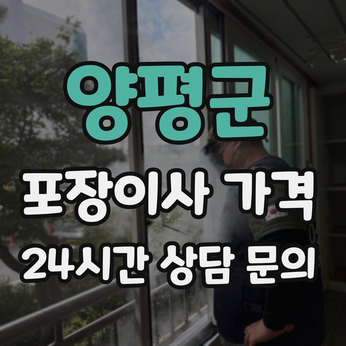 양평군 포장이사 가격