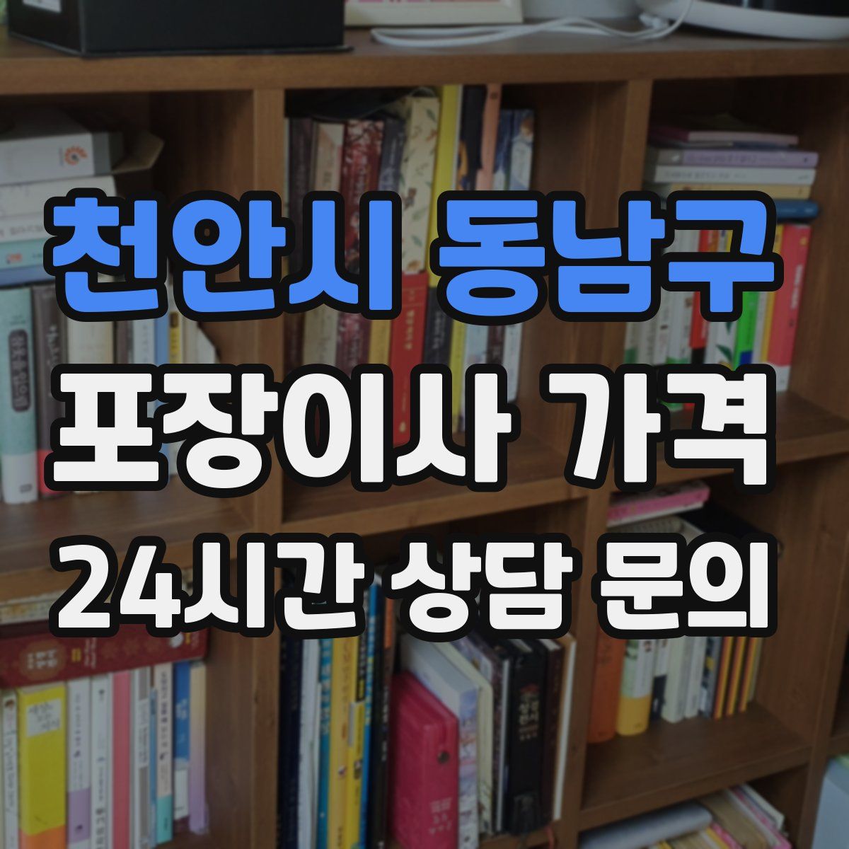 천안시 동남구 포장이사 가격