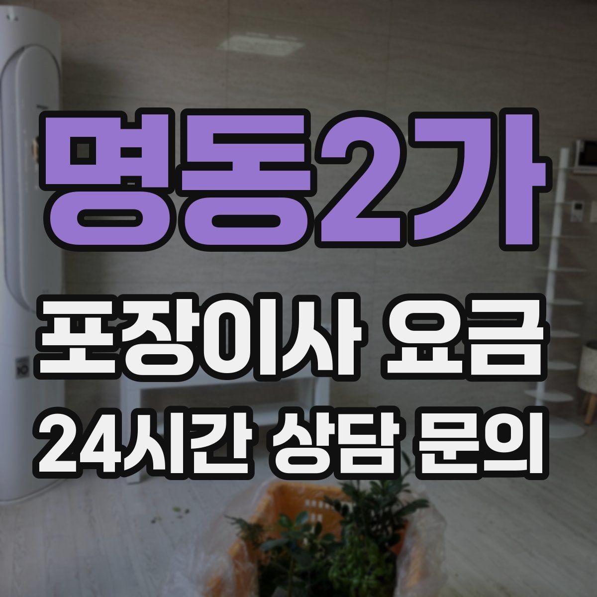 명동2가 포장이사 요금 아파트 단지 규정이 작업에 미치는 영향