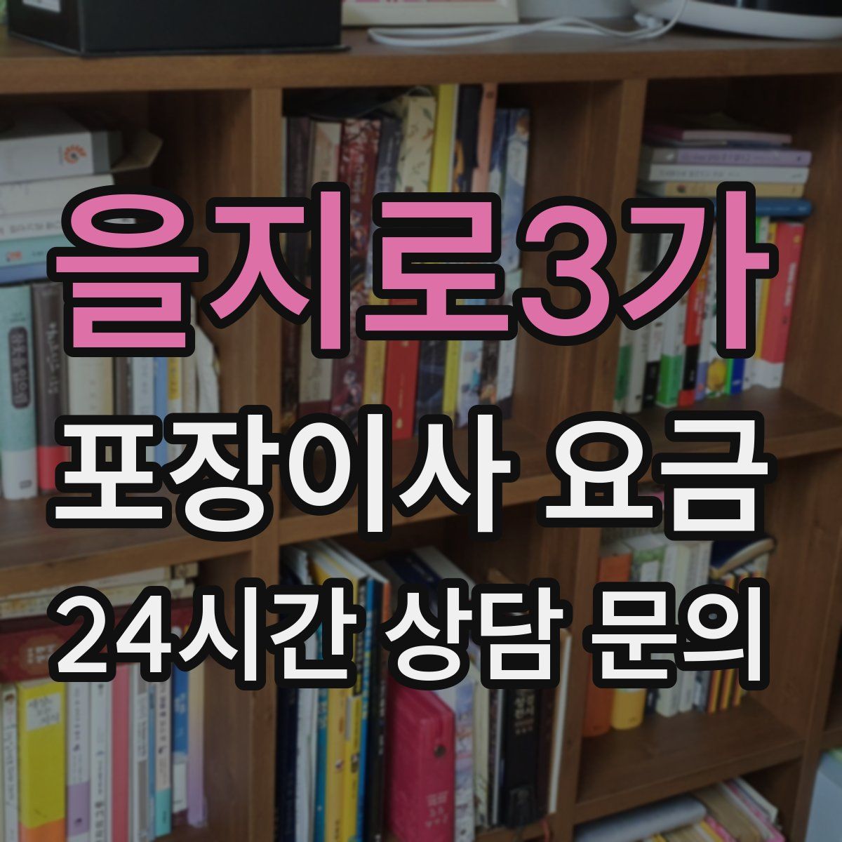 을지로3가 포장이사 요금