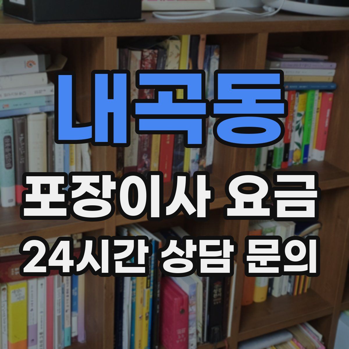 내곡동 포장이사 요금