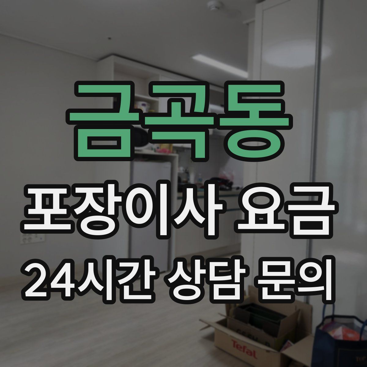 금곡동 포장이사 요금