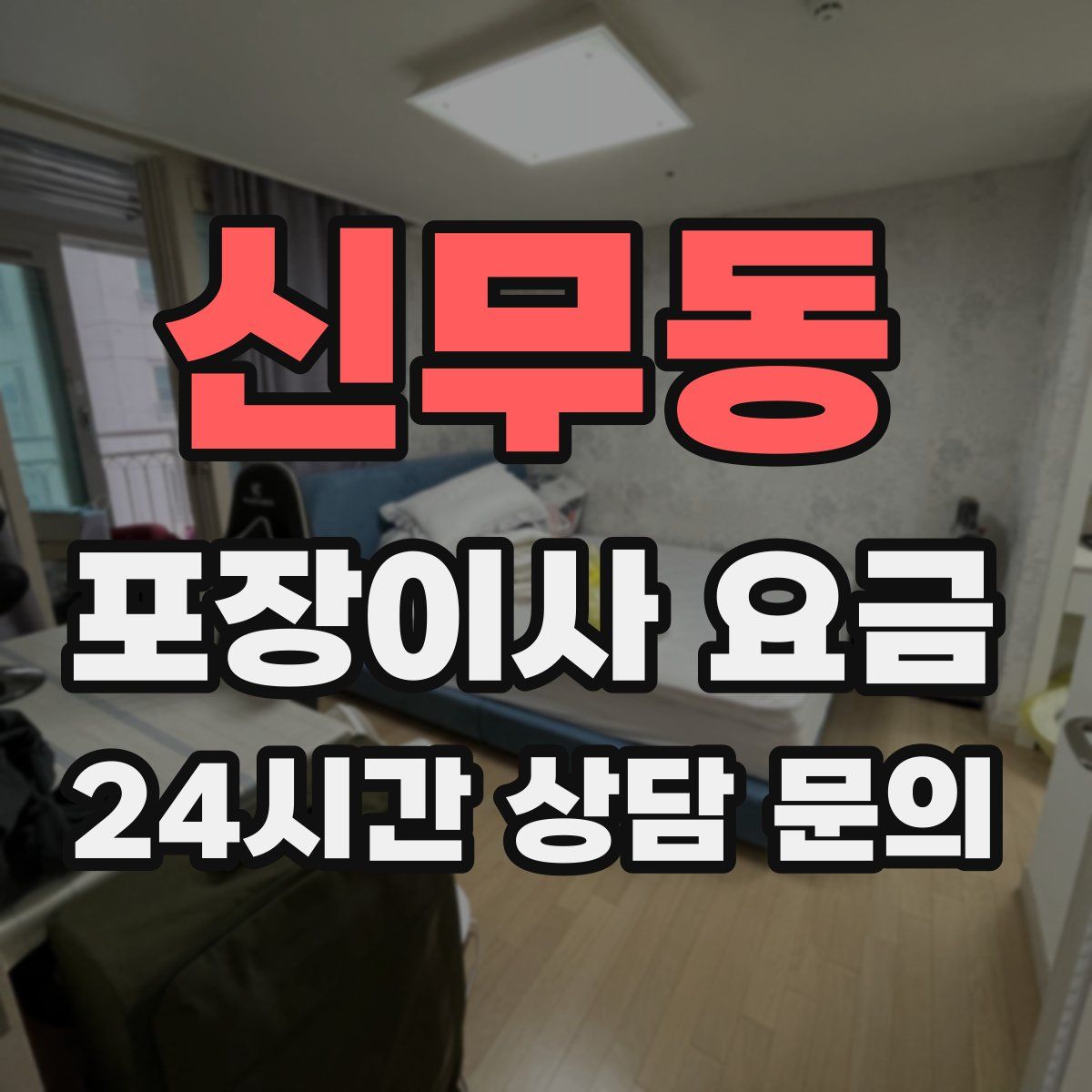 신무동 포장이사 요금