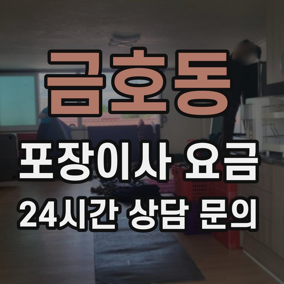 금호동 포장이사 요금 포장이사 서비스 범위를 정확히 정리