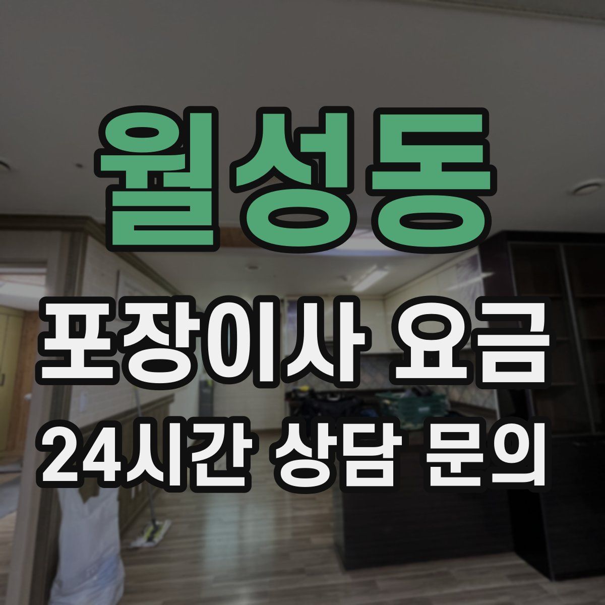 월성동 포장이사 요금