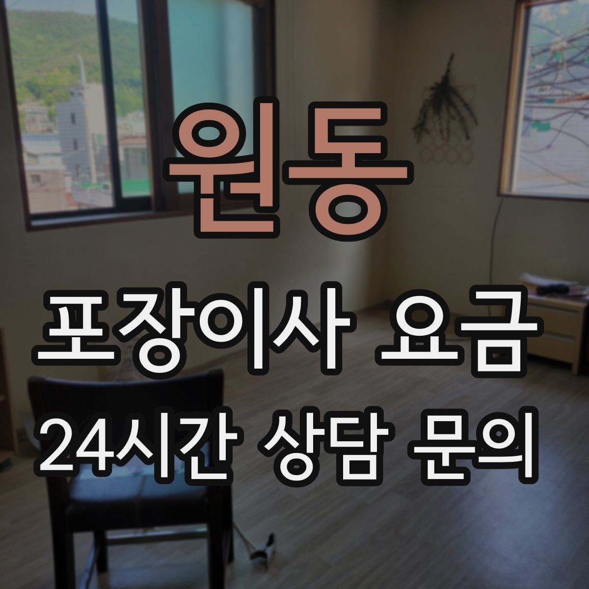 원동 포장이사 요금 새 가구가 많을 때 포장 기준