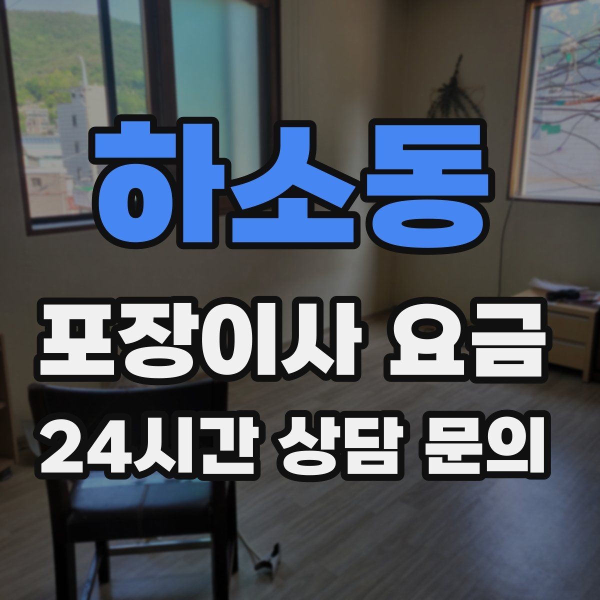하소동 포장이사 요금 이사 후 정리 시간을 줄이는 팁