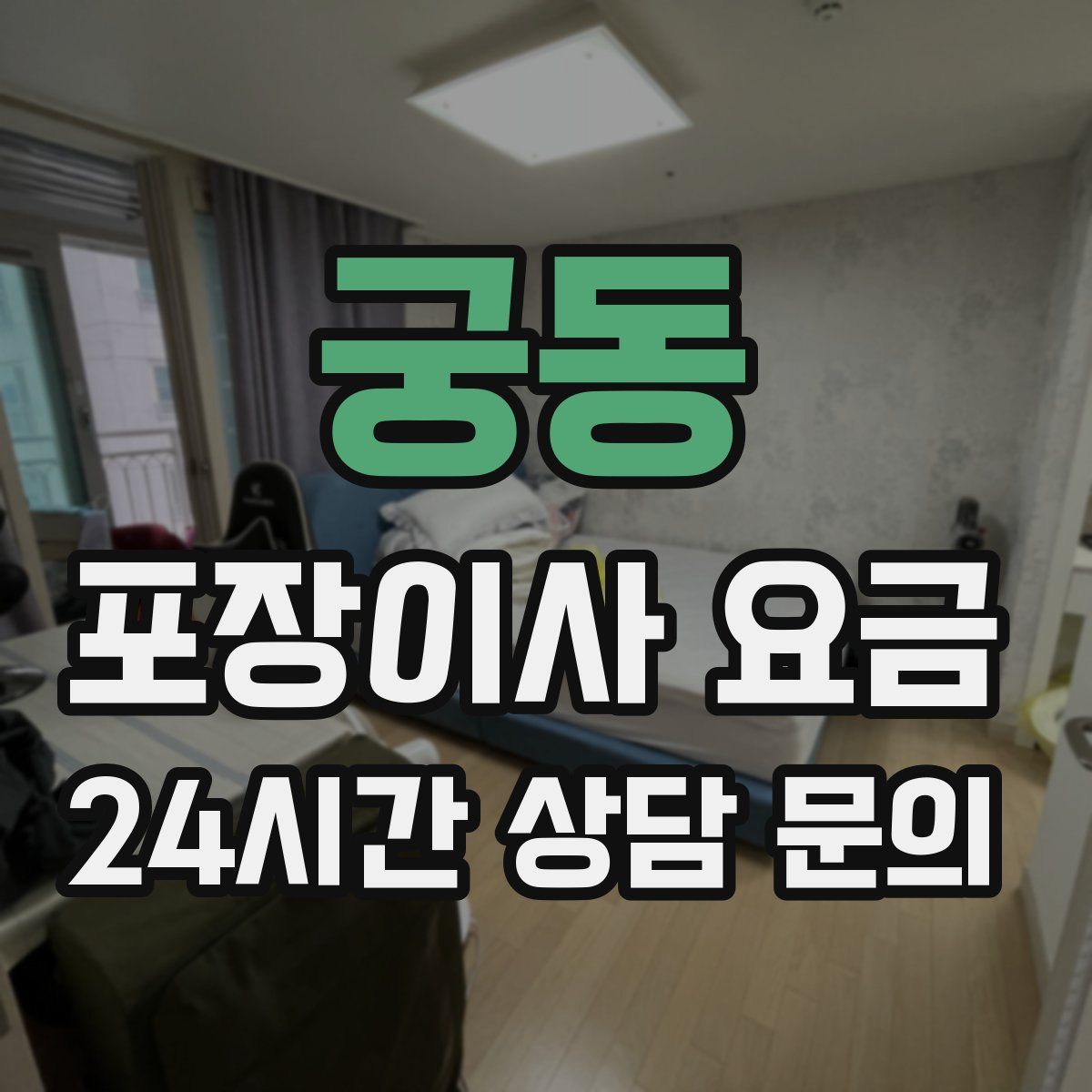 궁동 포장이사 요금