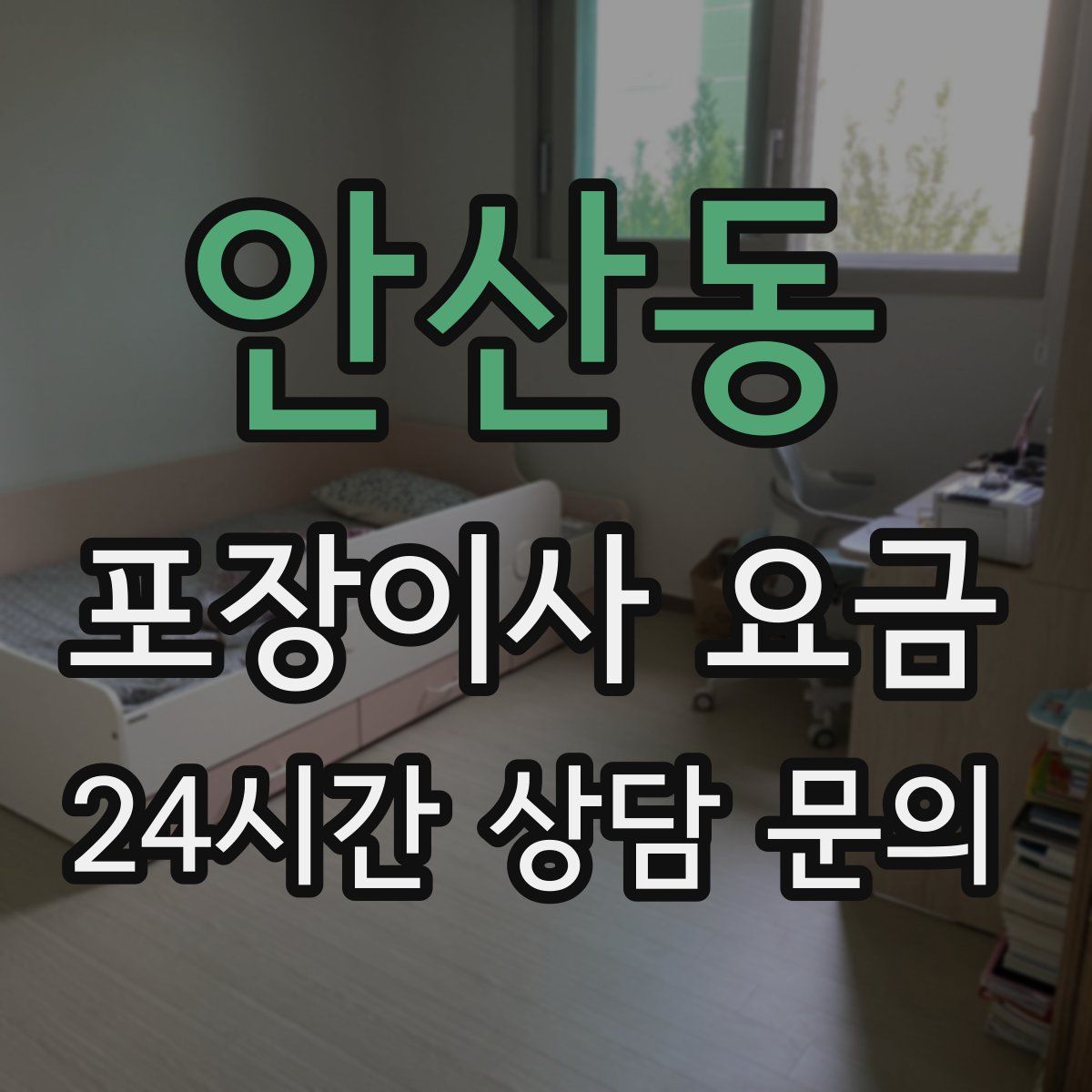 안산동 포장이사 요금