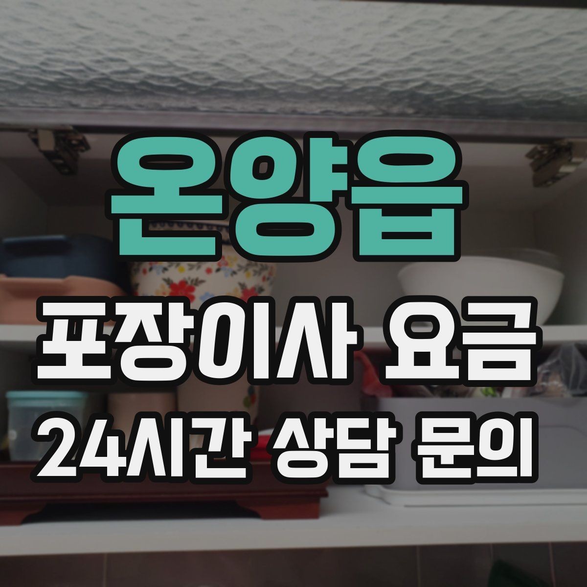 온양읍 포장이사 요금 총비용 관점으로 비교해야 하는 이유