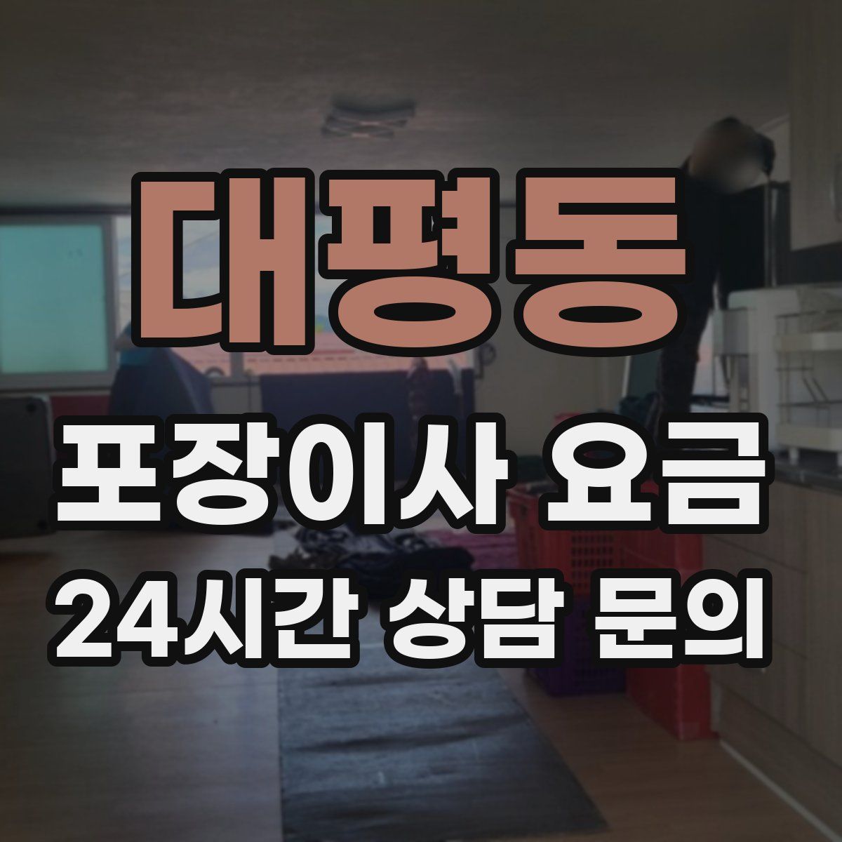 대평동 포장이사 요금