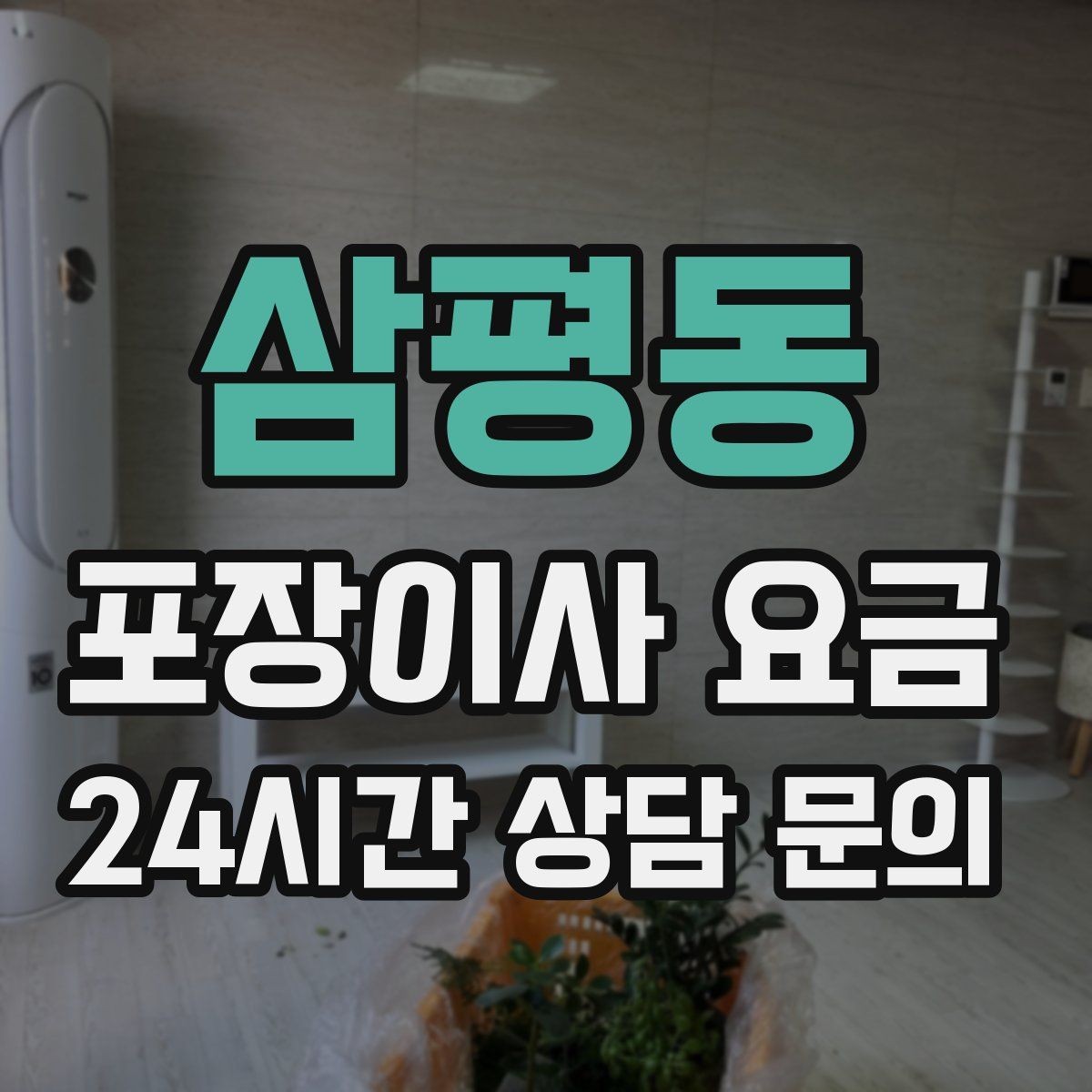 삼평동 포장이사 요금 장식장·거울이 많으면 체크해야 할 것