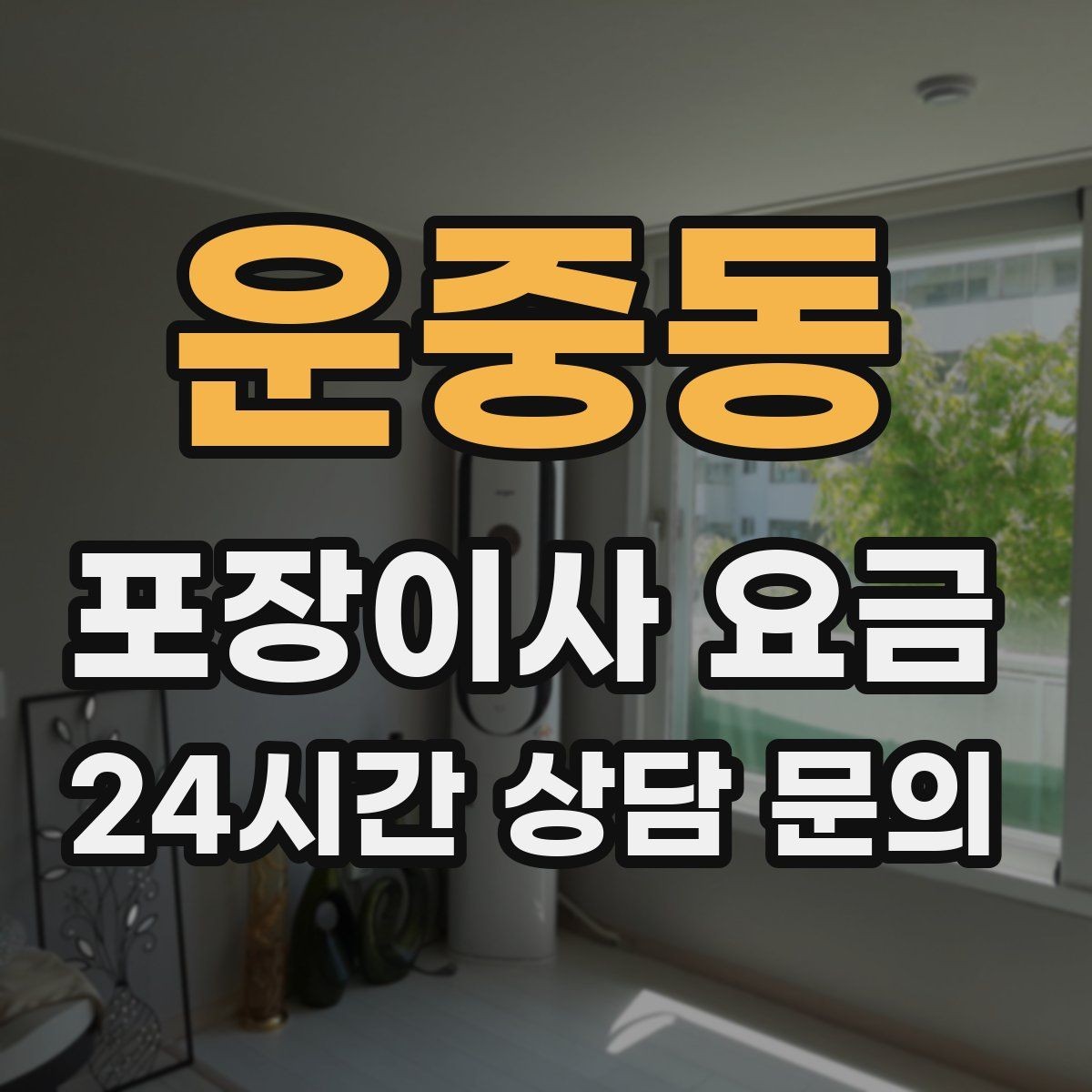 운중동 포장이사 요금 버릴 물건이 많을 때 비용을 줄이는 방법