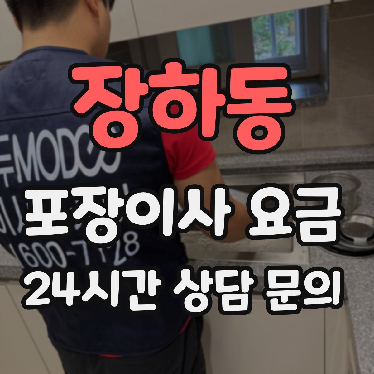 장하동 포장이사 요금
