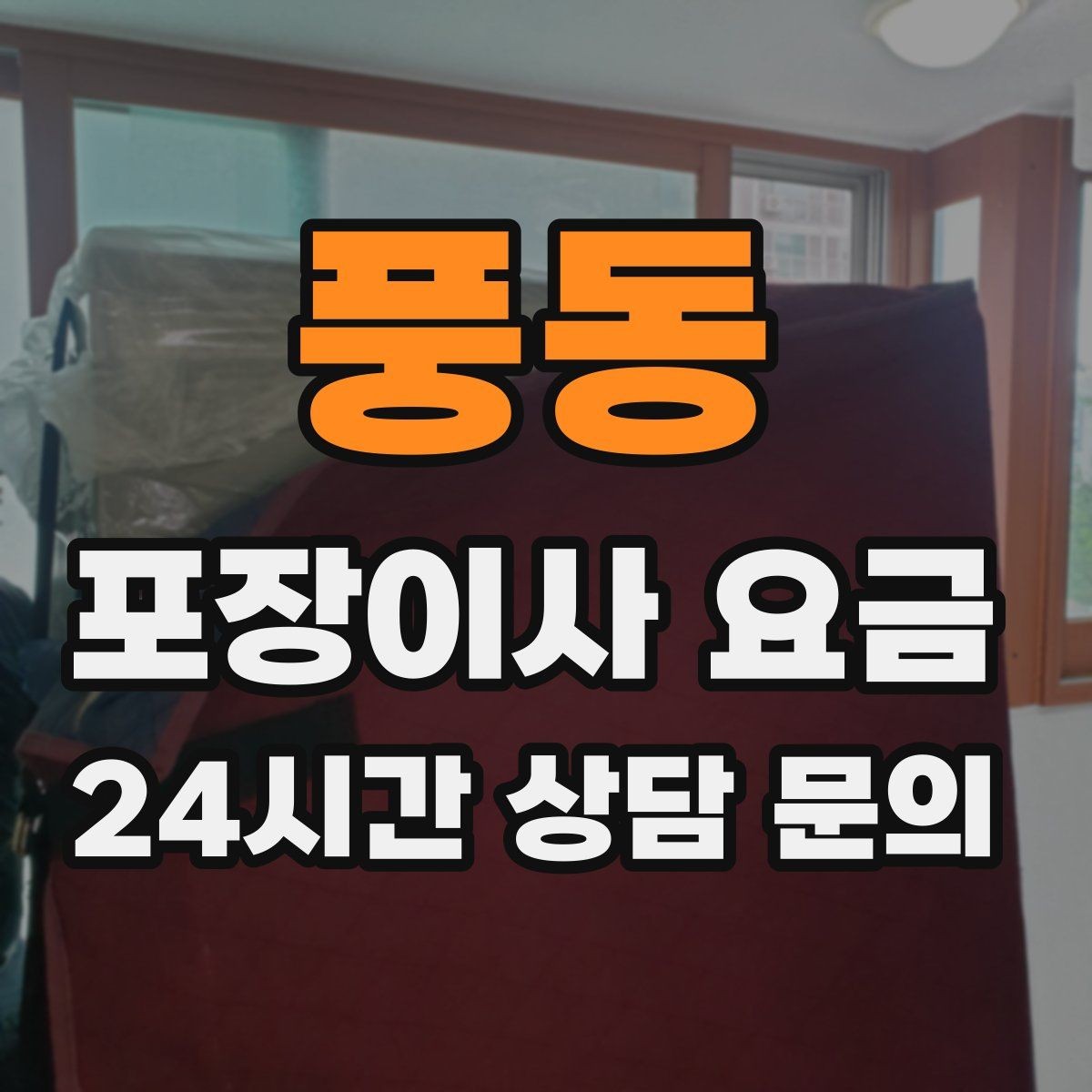 풍동 포장이사 요금 방문견적이 꼭 필요한 이유