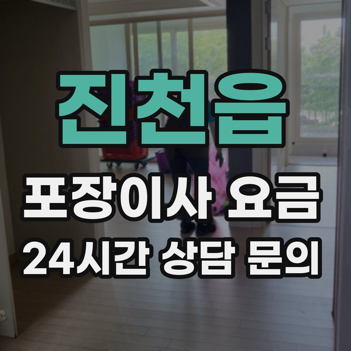 진천읍 포장이사 요금