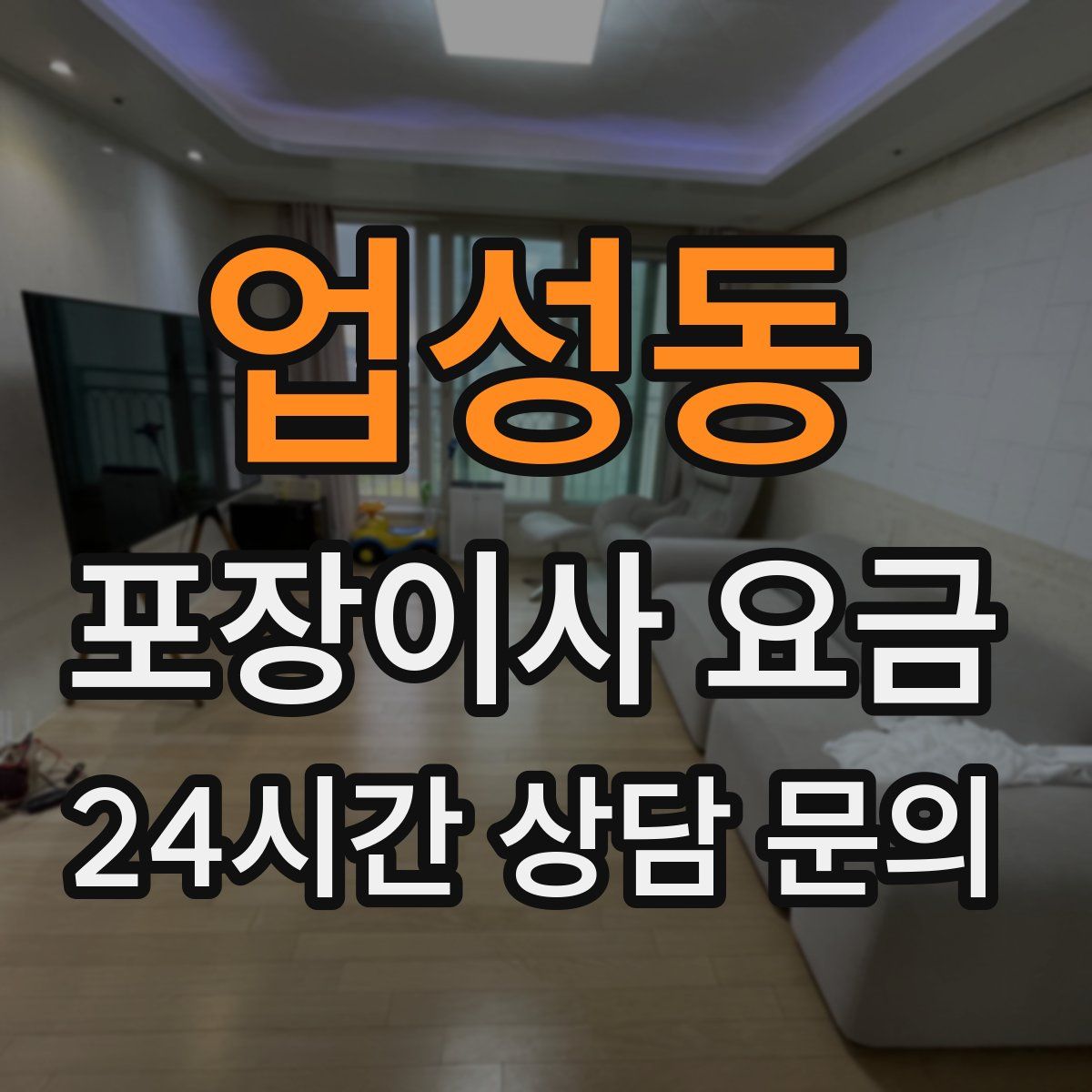 업성동 포장이사 요금