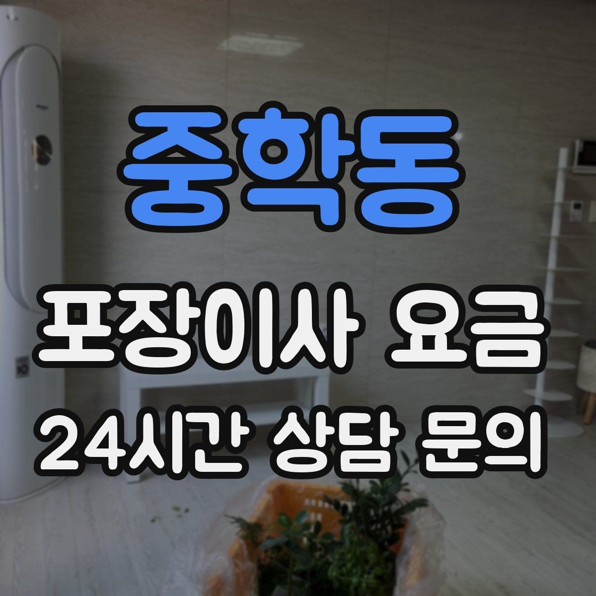 중학동 포장이사 요금 식기세척기·인덕션이 있으면 확인할 점