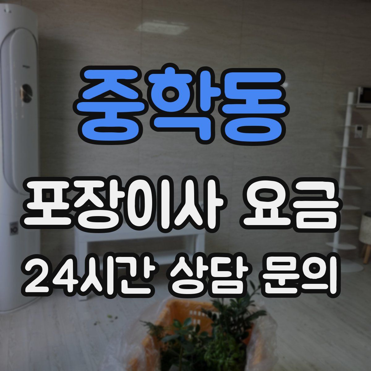 중학동 포장이사 요금