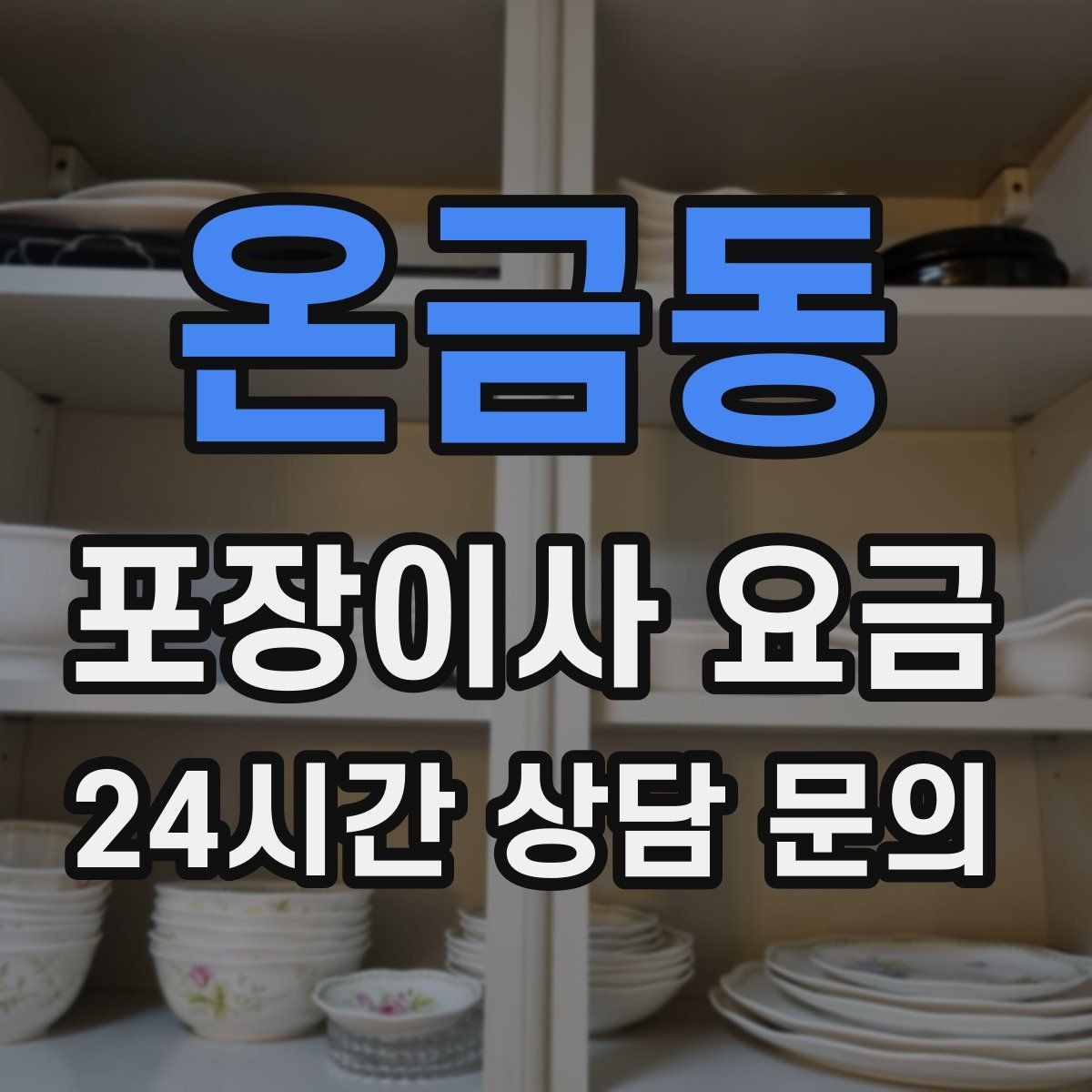온금동 포장이사 요금 추가 비용이 생기는 대표 사례 모음