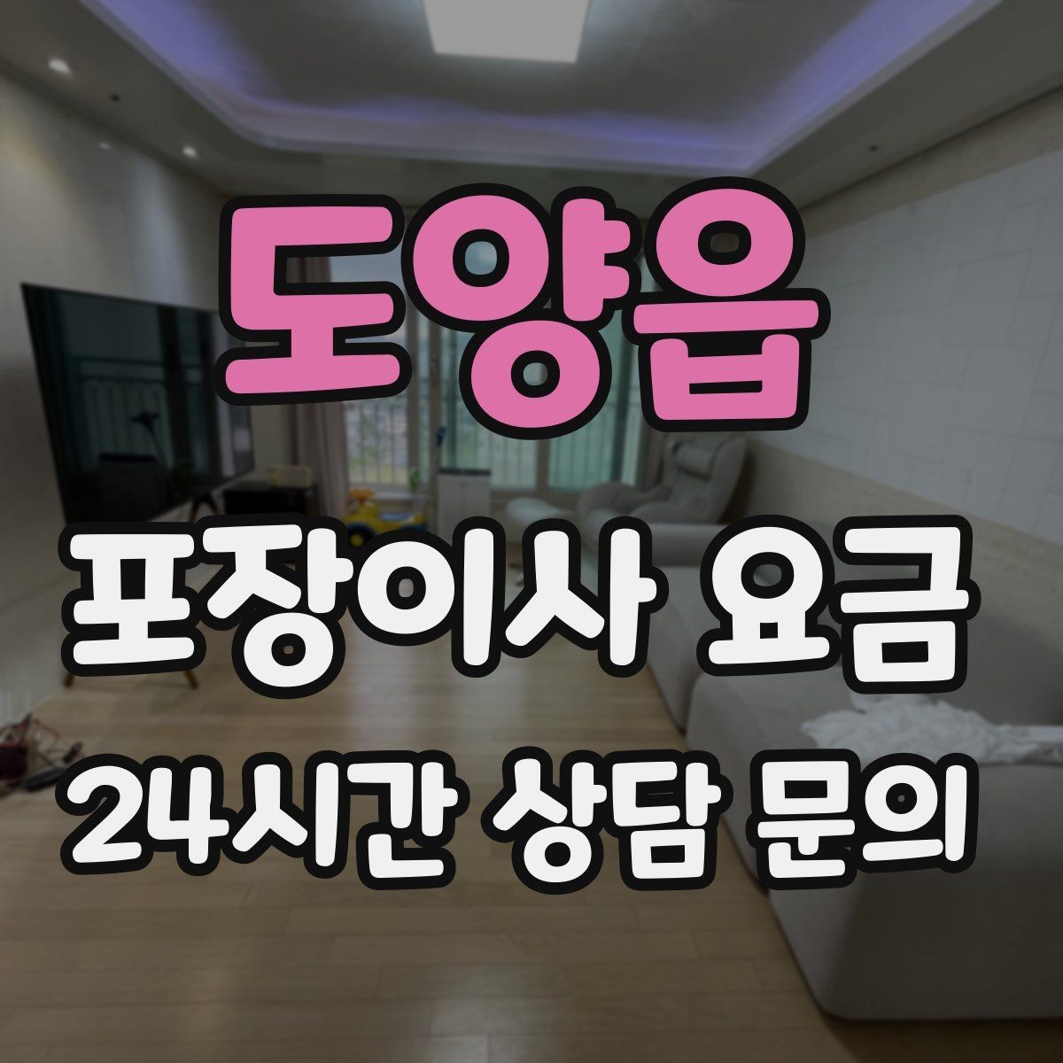 도양읍 포장이사 요금 마무리 정리 범위는 어디까지일까