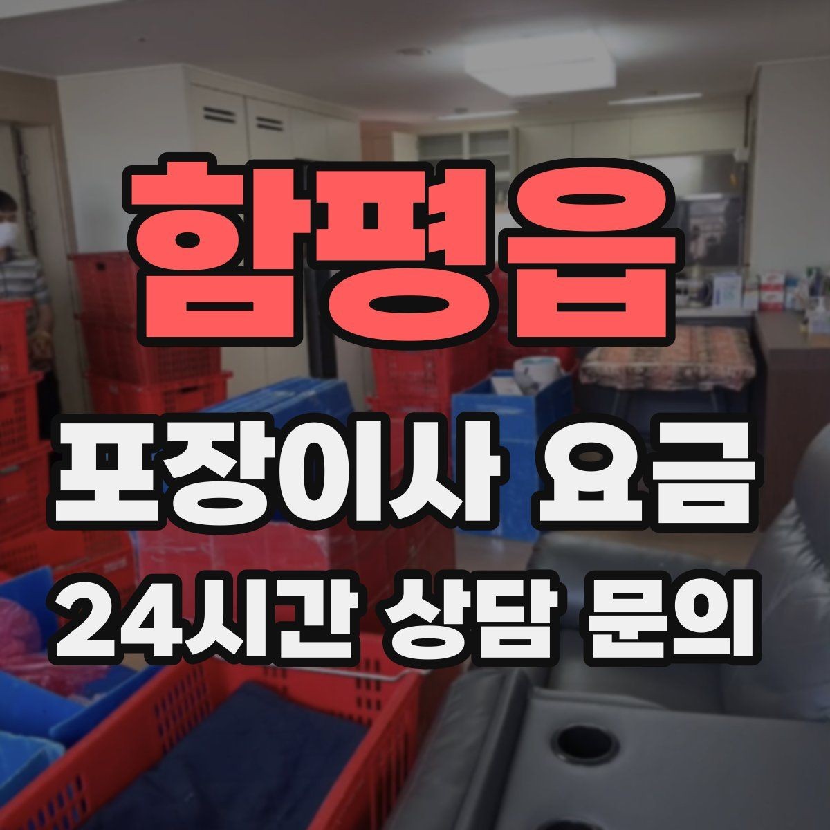 함평읍 포장이사 요금 어항 이동이 어려운 이유와 준비 체크
