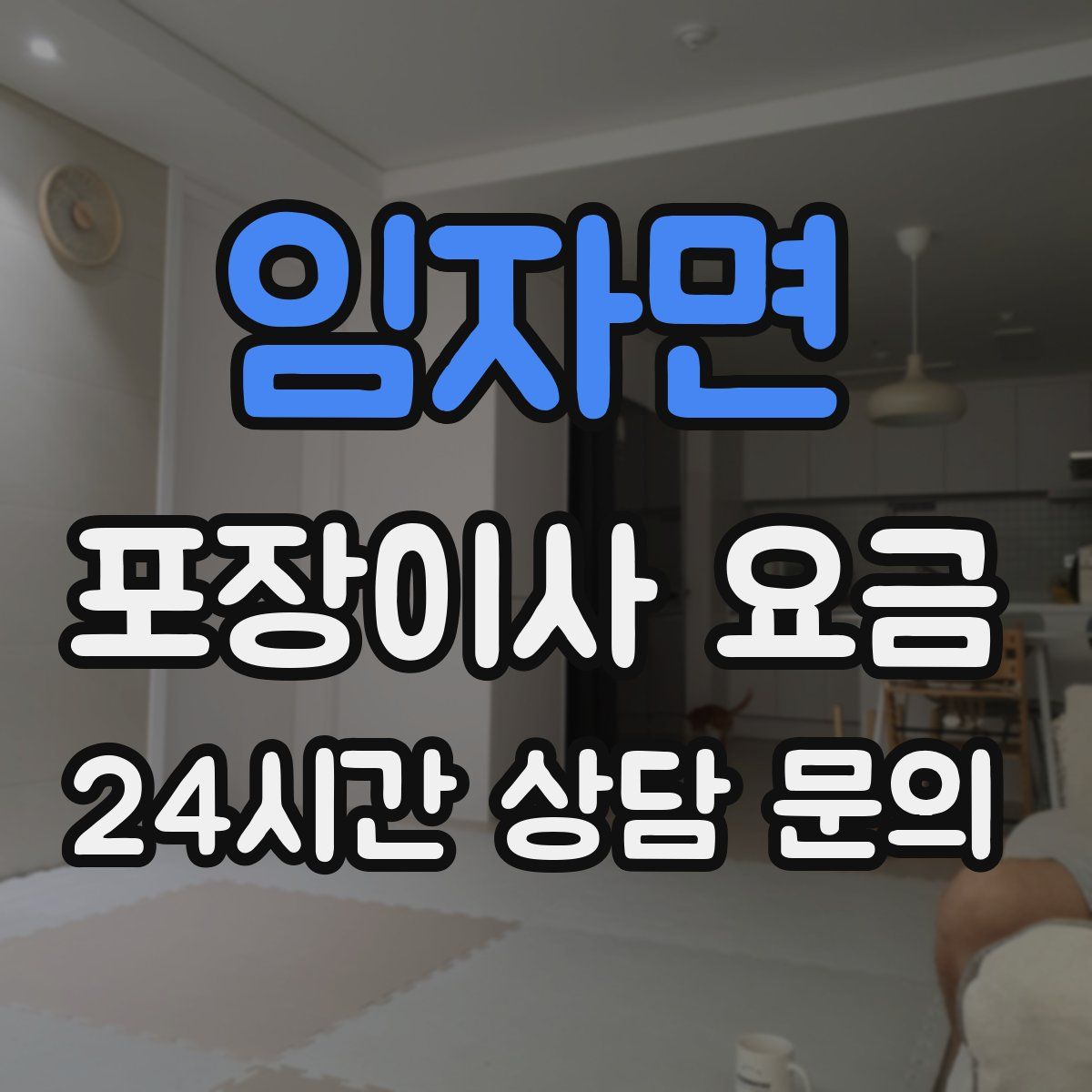 임자면 포장이사 요금