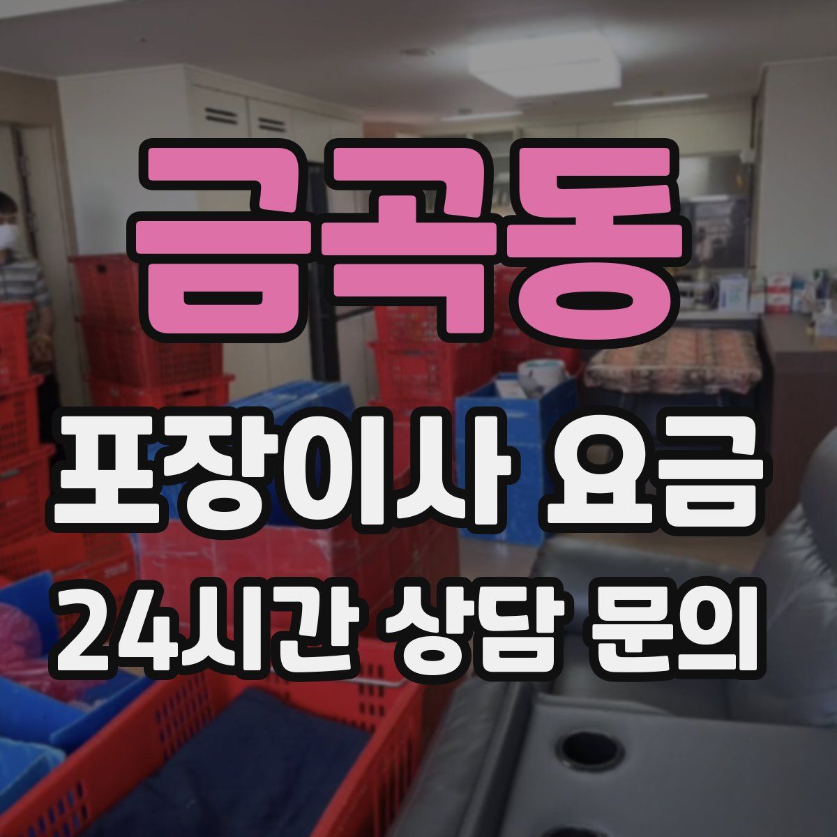 금곡동 포장이사 요금