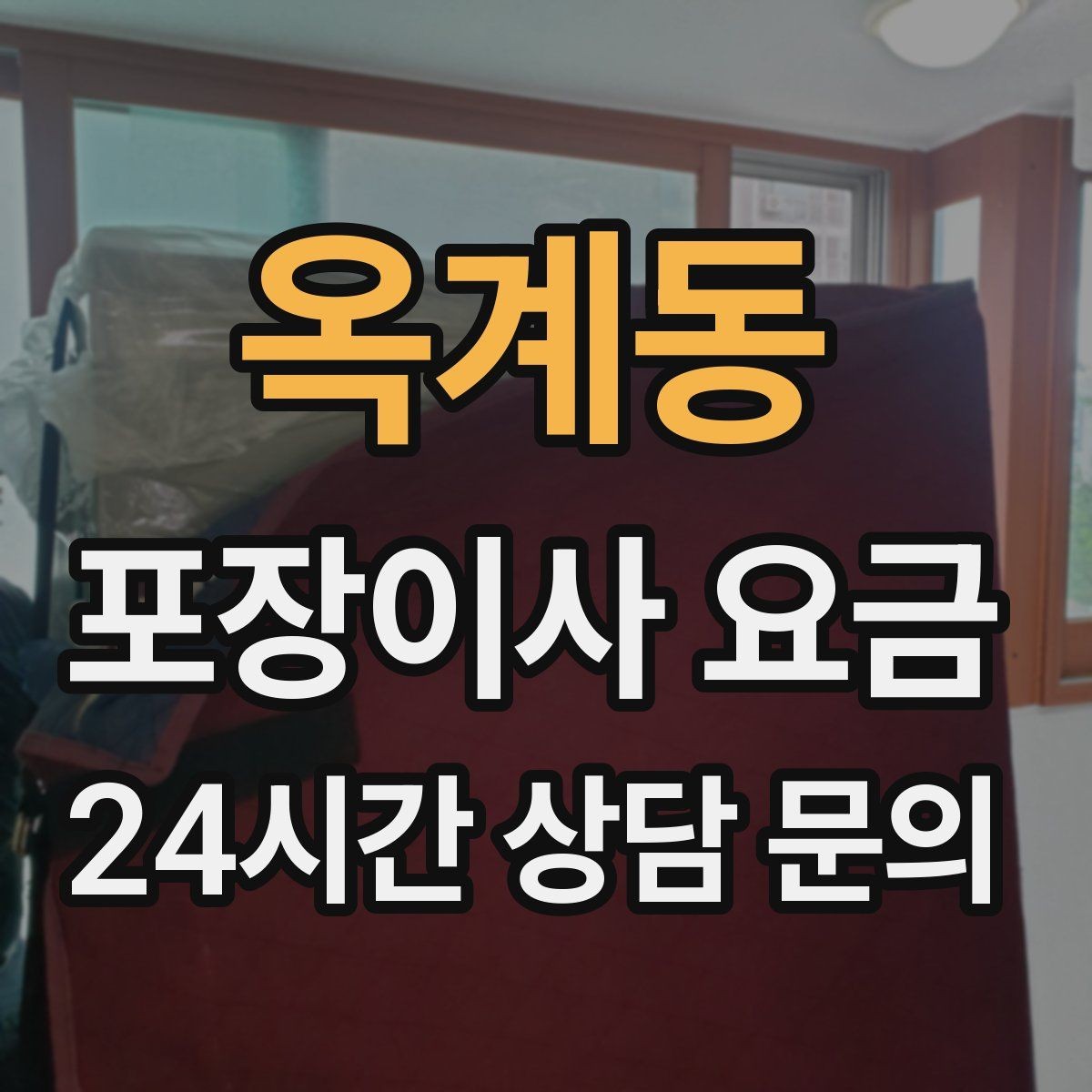 옥계동 포장이사 요금 붙박이장 분해가 필요한 케이스 정리