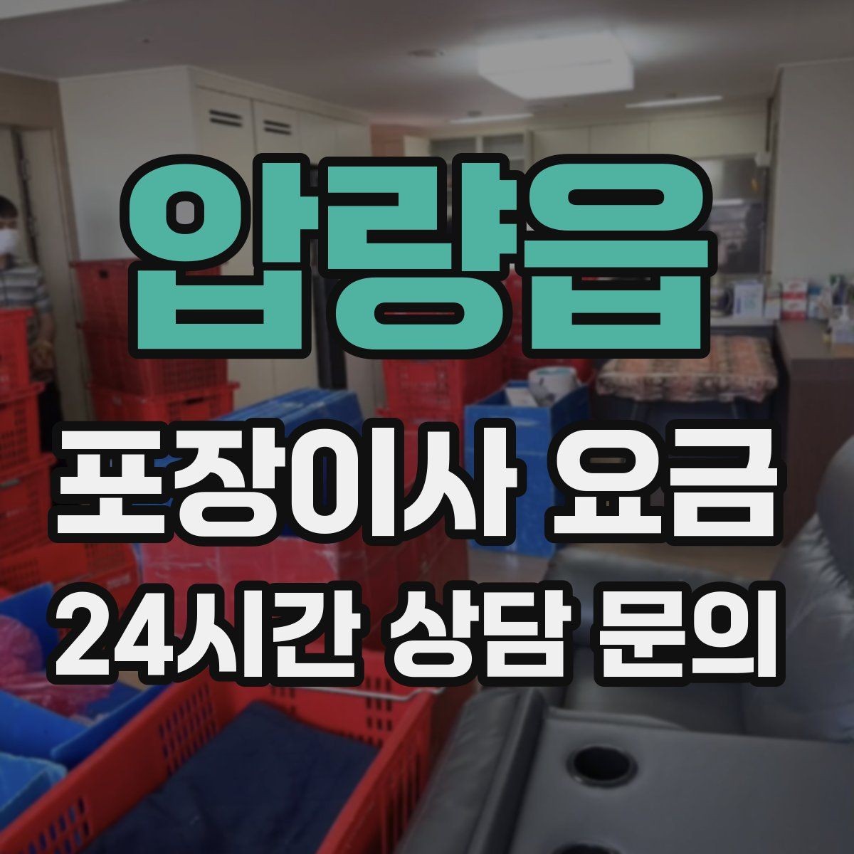 압량읍 포장이사 요금 일반이사와 어떤 차이가 있을까