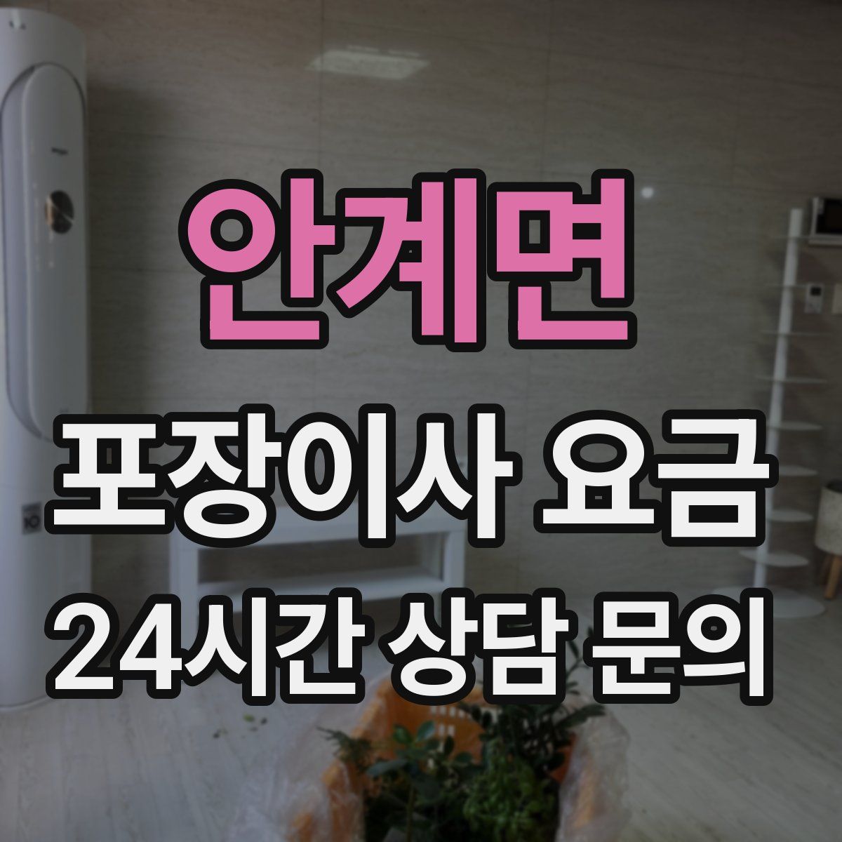 안계면 포장이사 요금