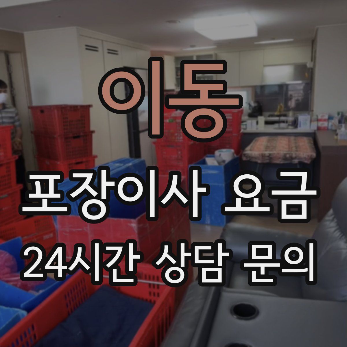 이동 포장이사 요금