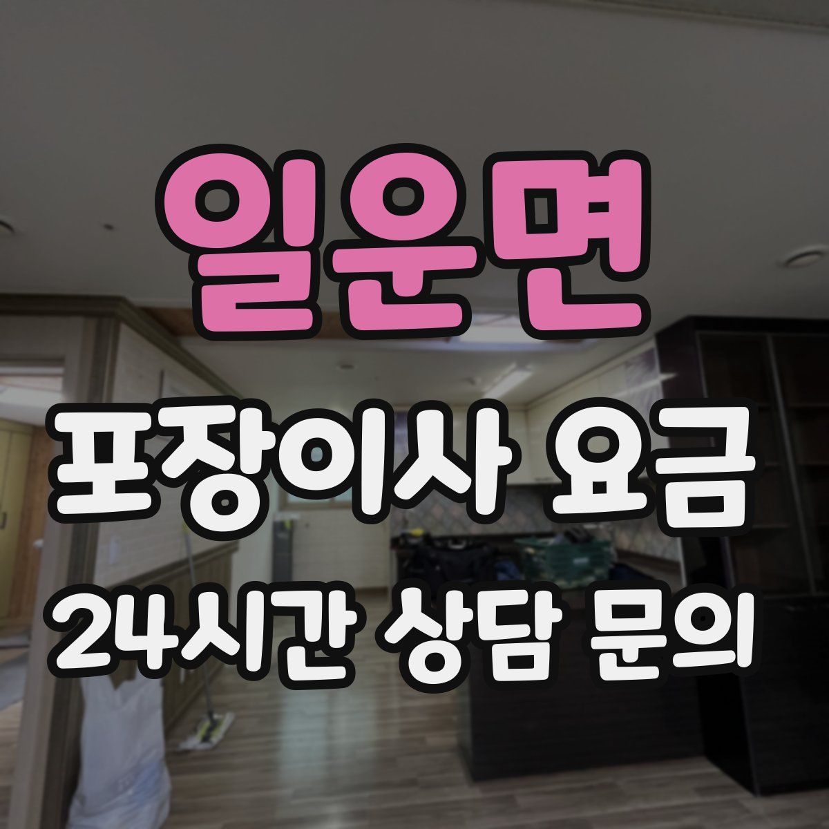 일운면 포장이사 요금