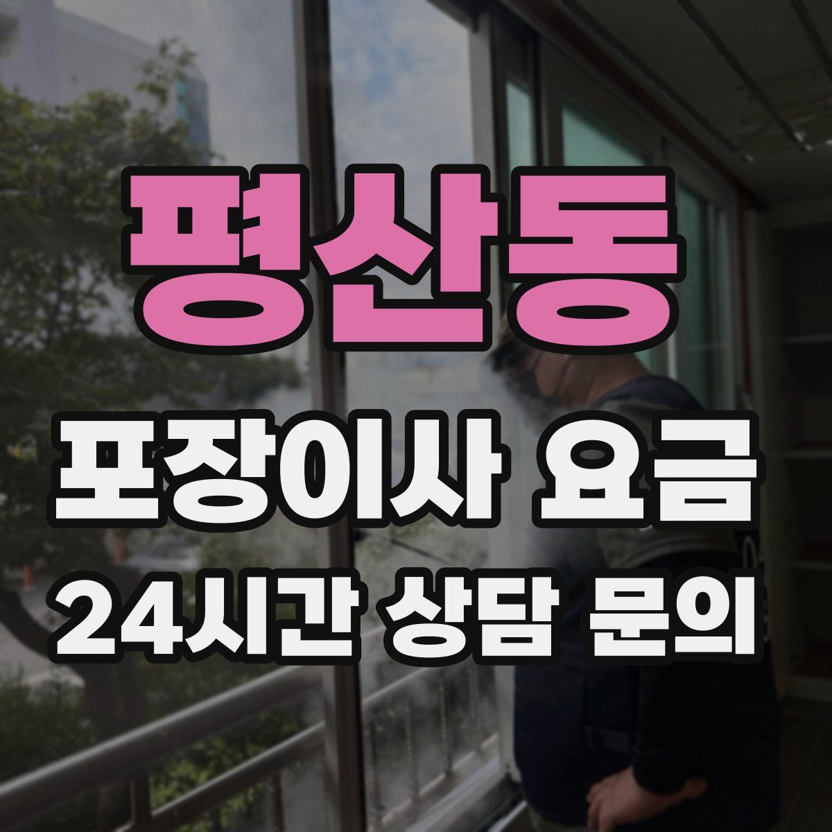평산동 포장이사 요금