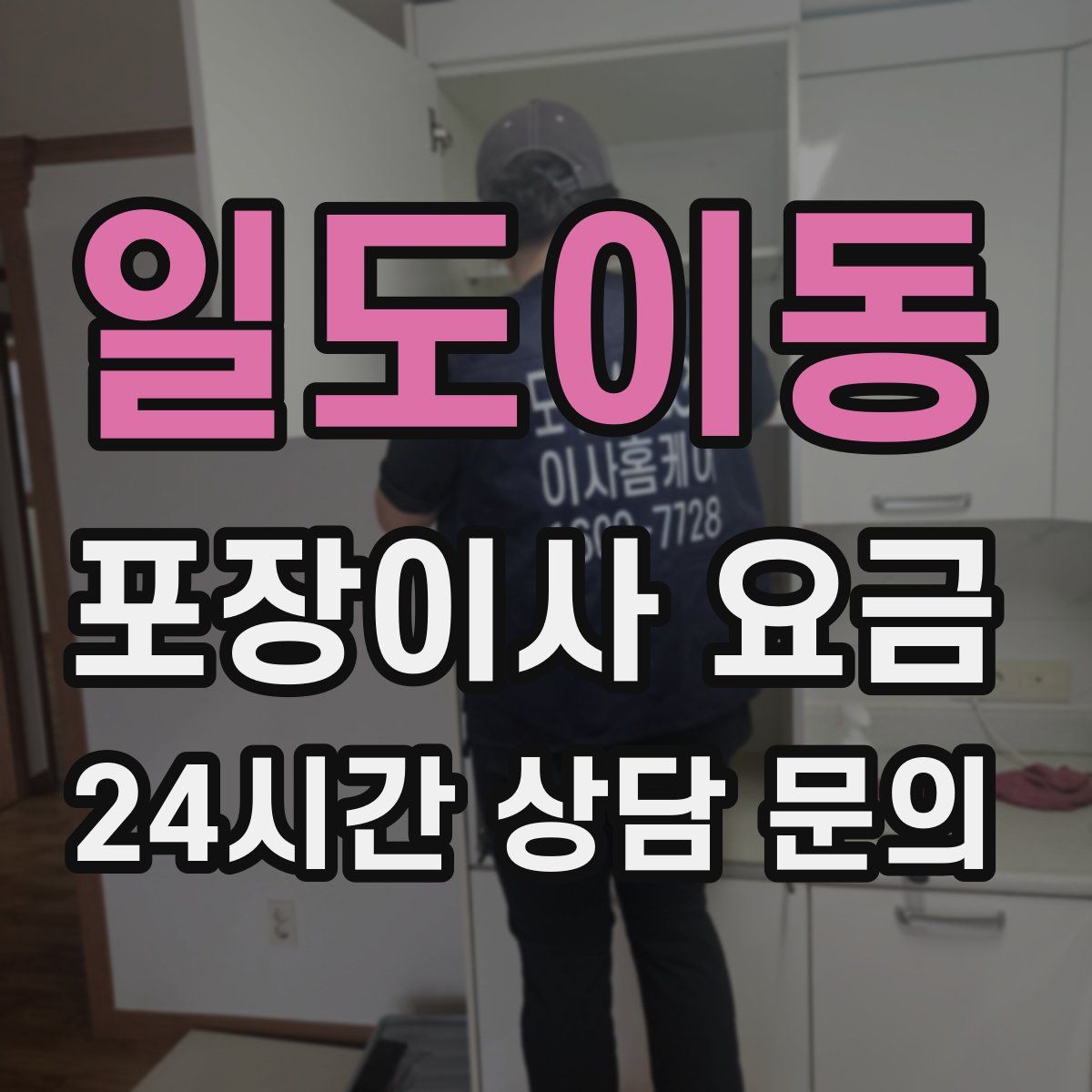 일도이동 포장이사 요금