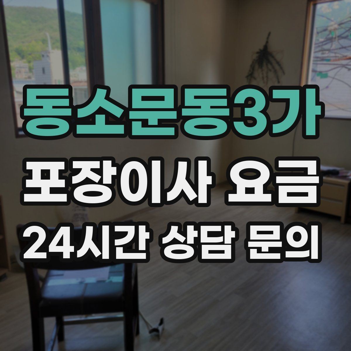 동소문동3가 포장이사 요금 사다리차 없이 진행하면 생기는 변수