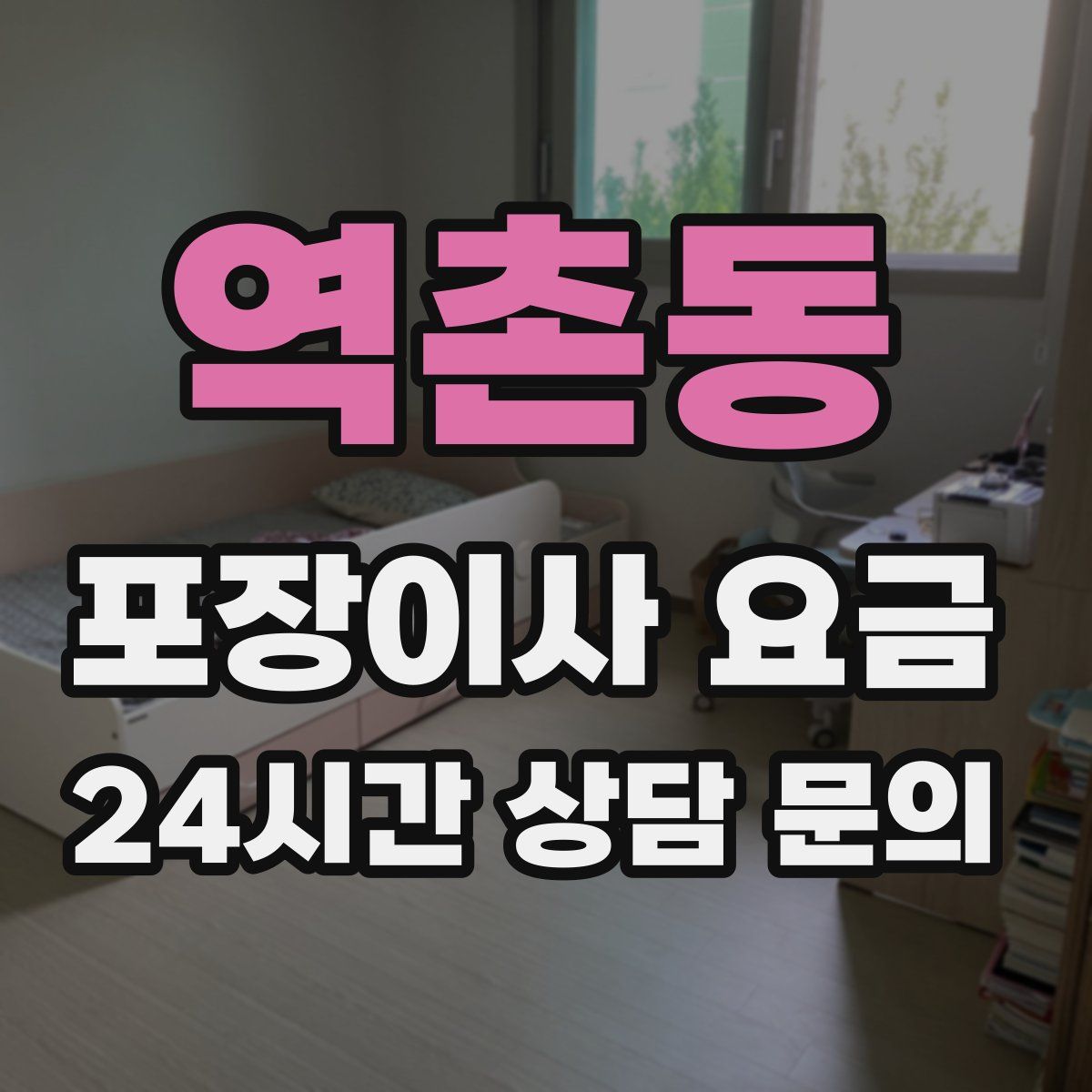 역촌동 포장이사 요금