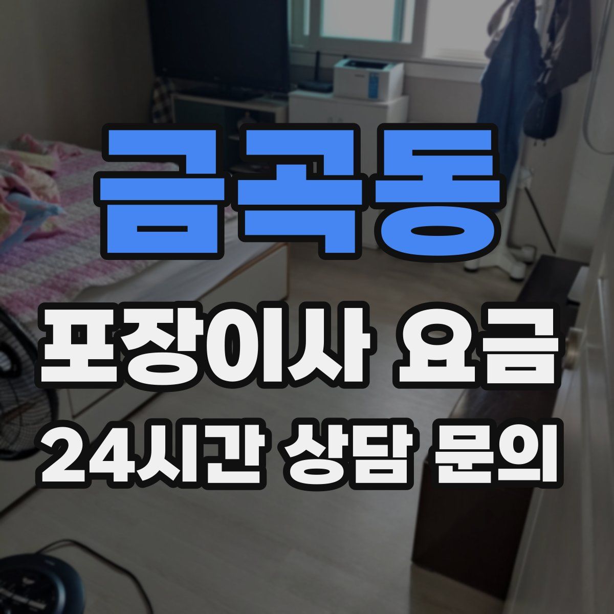 금곡동 포장이사 요금