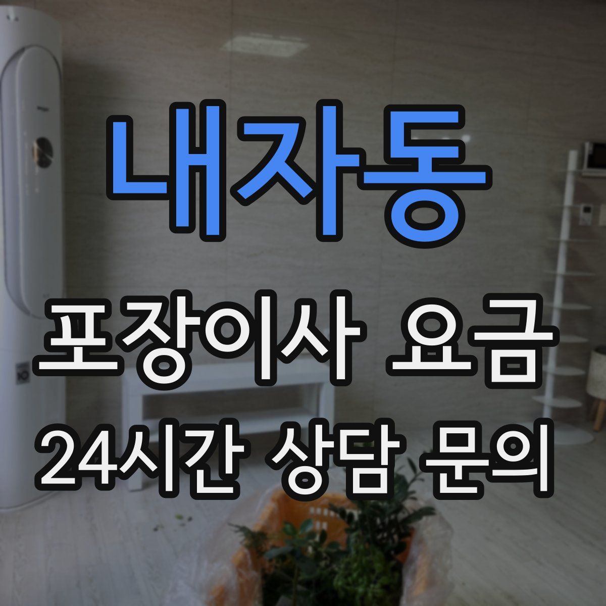 내자동 포장이사 요금