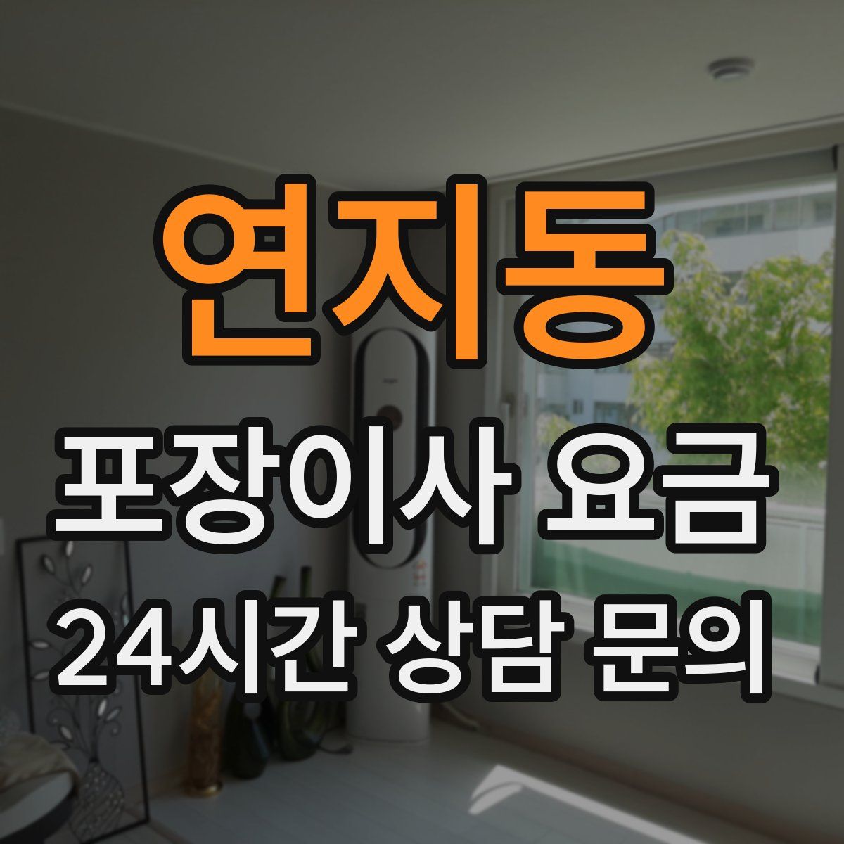 연지동 포장이사 요금