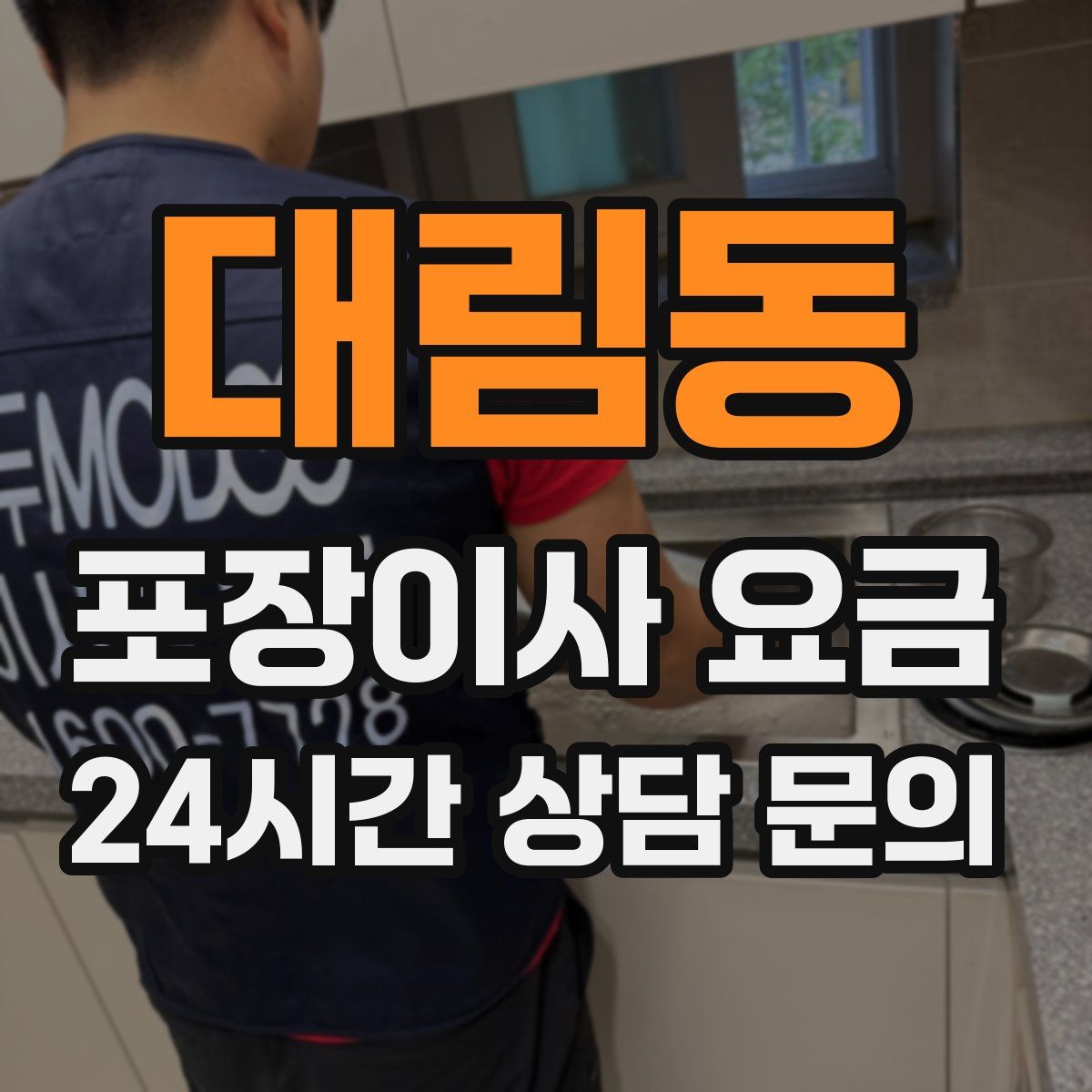 대림동 포장이사 요금